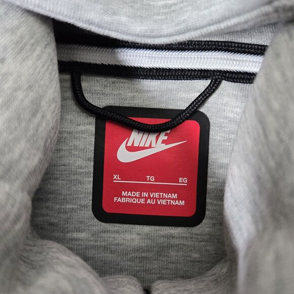Nike Sportswear Tech Fleece Windrunner Jacket Mens XL Grey Full Zip FB7921-063 - Picture 3 of 6